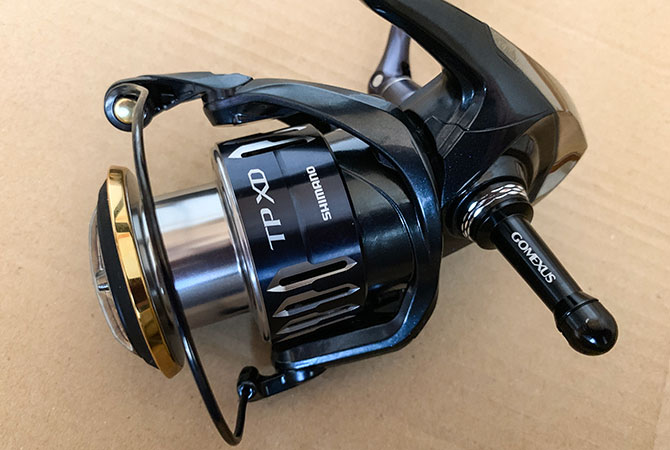 2022年最新海外 SHIMANO 21ツインパワーXD4000XG 夢屋カスタム 美品