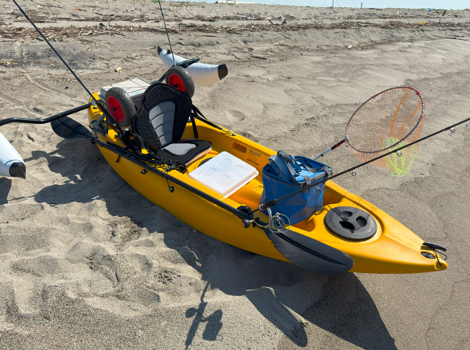 遂にフィッシングカヤックを買った（2025.8.29）