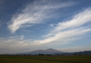 鳥海山と秋雲　2010 1014